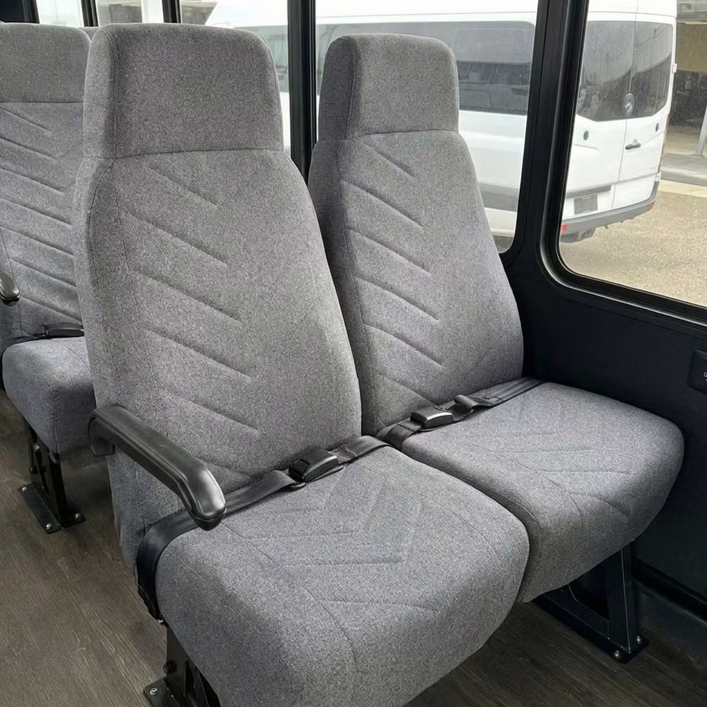 tucker 18 passenger minibus high back seats