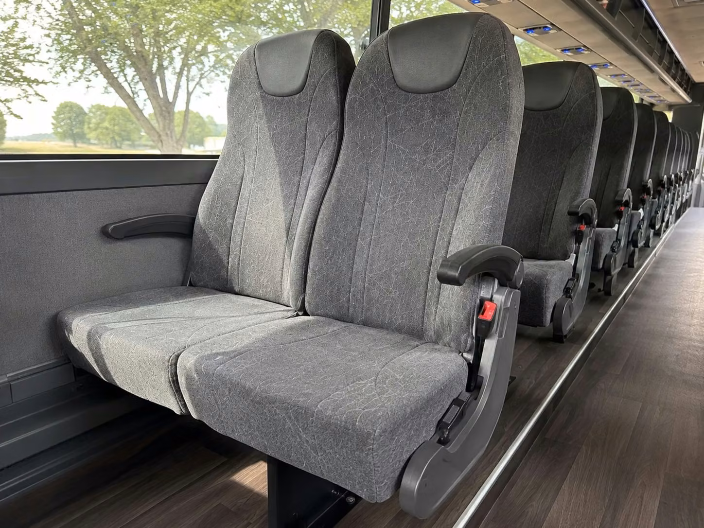 tucker charter bus interior 3