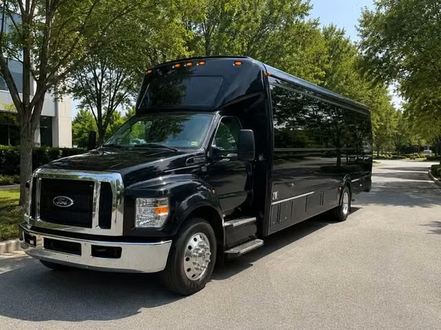 tucker charter bus rental