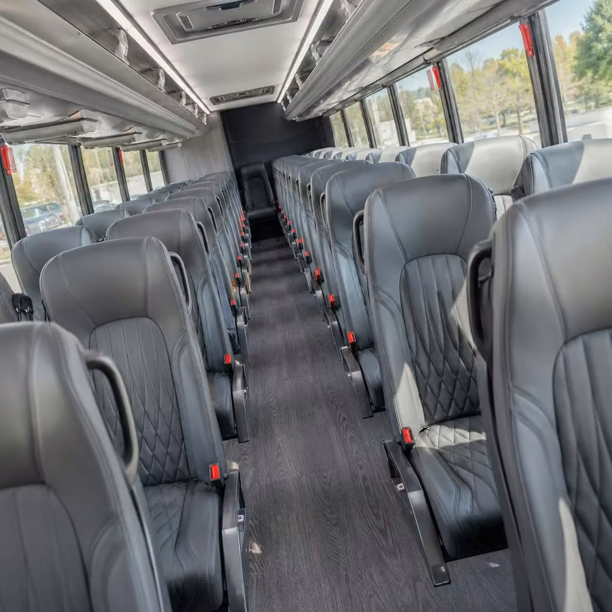 30 passenger minibus inside